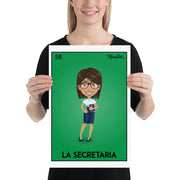 La Secretaria Poster