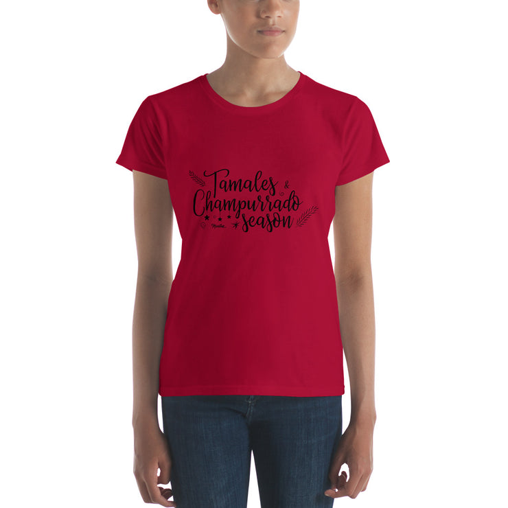 Tamales & Champurrado Women's Premium Tee