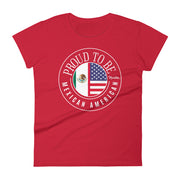 Proud To Be Mexican American Women's Premium Tee