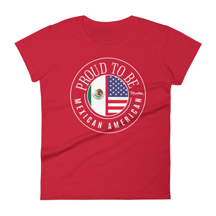 Proud To Be Mexican American Women's Premium Tee
