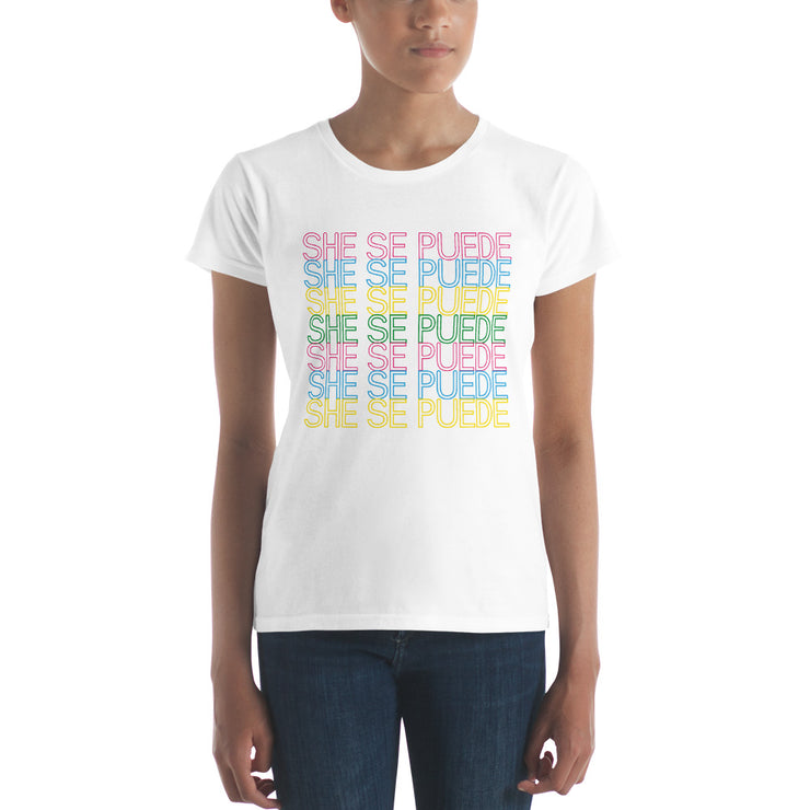 She Se Puede Women's Premium Tee