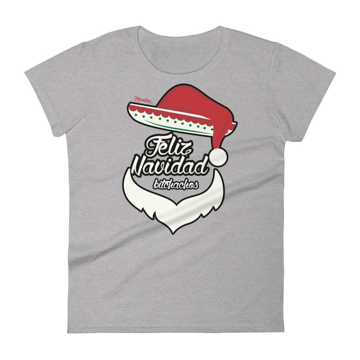 Feliz Navidad Mexi Santa Women's Premium Tee