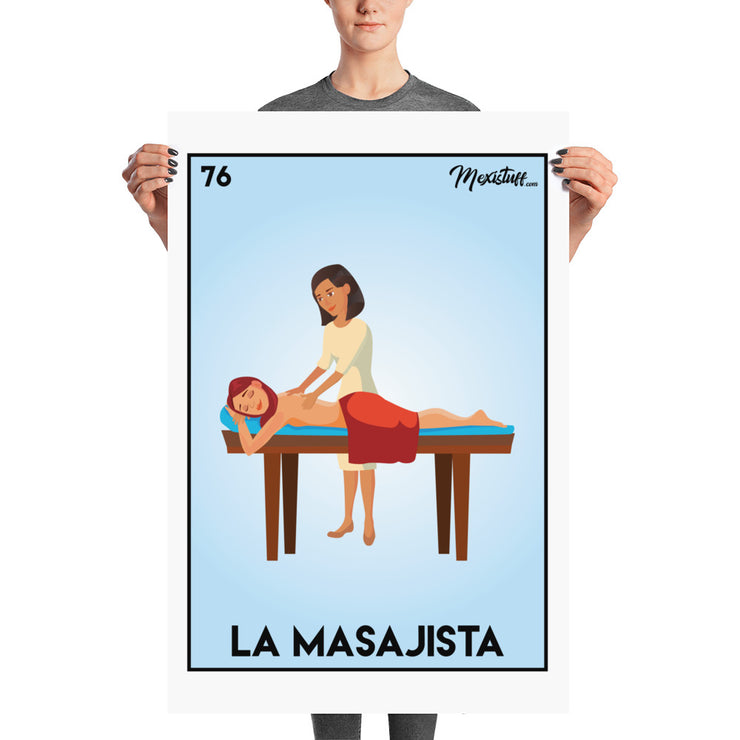 La Masajista Poster