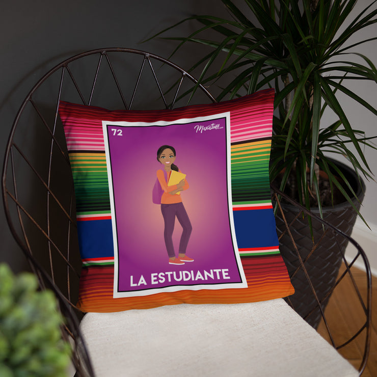 La Estudiante Stuffed Pillow