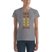 Check Out My Sixpack Women's Premium Tee