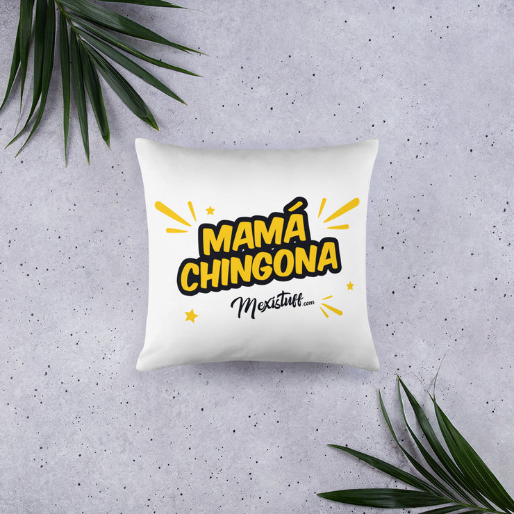 Mama Chingona Stuffed Pillow