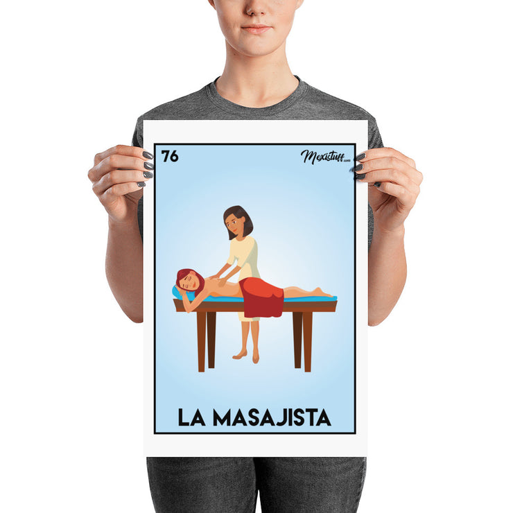 La Masajista Poster