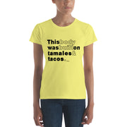 Tamales & Tacos Women's Premium Tee