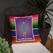 La Psicologa Stuffed Pillow