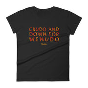 Crudo And Down For Menudo Women´s Premium Tee