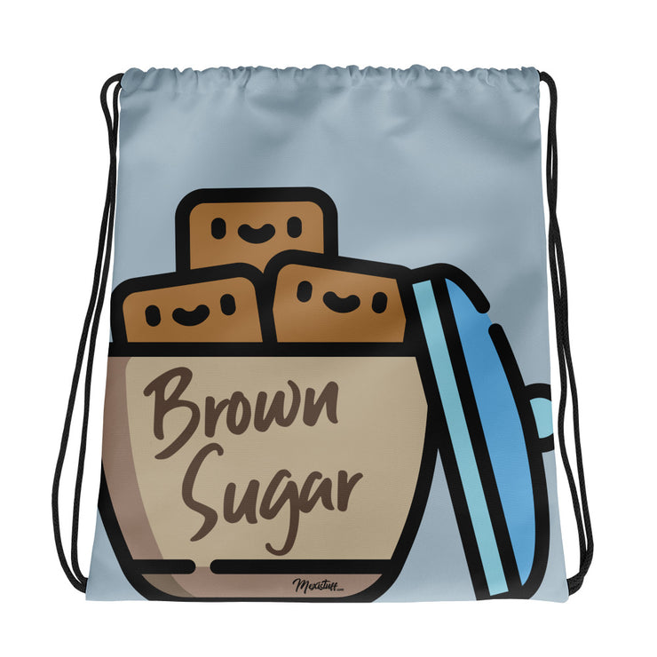 Brown Sugar Drawstring bag