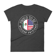 Proud To Be Mexican American Women's Premium Tee
