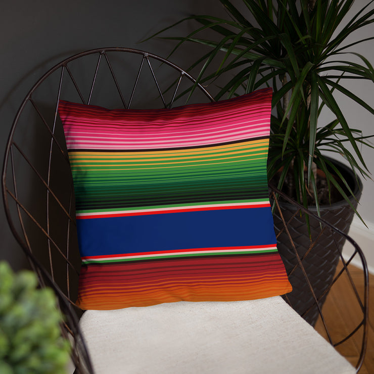 Sarape Stuffed Pillow