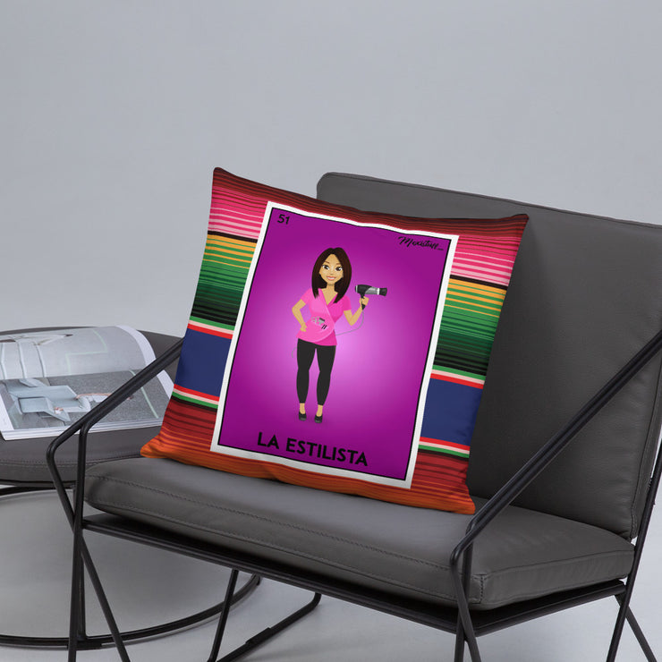 La Estilista Stuffed Pillow
