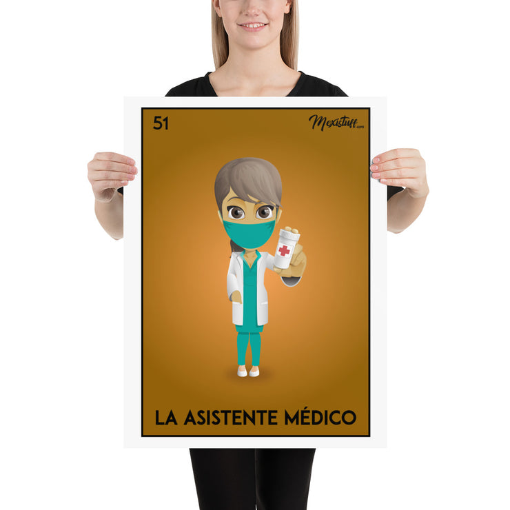 La Asistente Médico Poster
