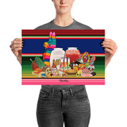 Mexistuff Design With Virgen Poster