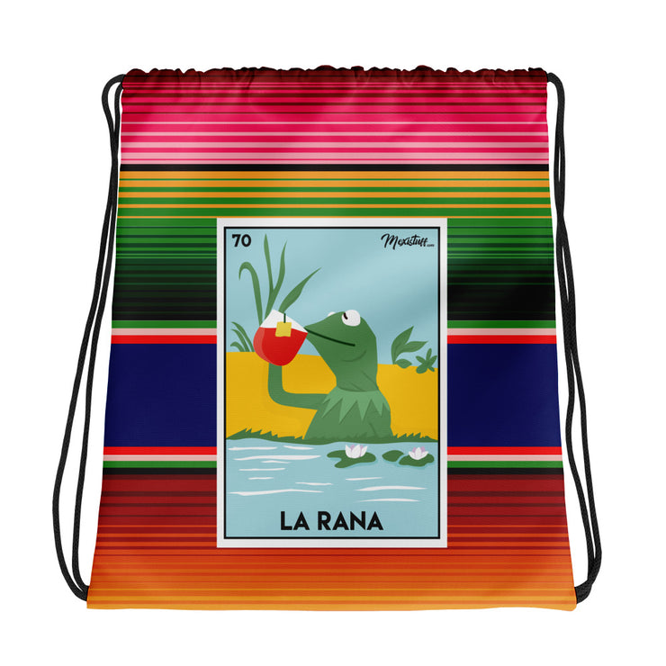 La Rana Drawstring bag