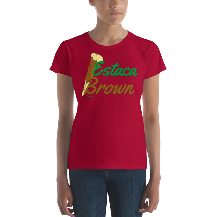 Estaca Brown Women's Premium Tee