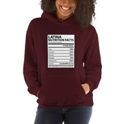 Latina Nutritional Facts Unisex Hoodie