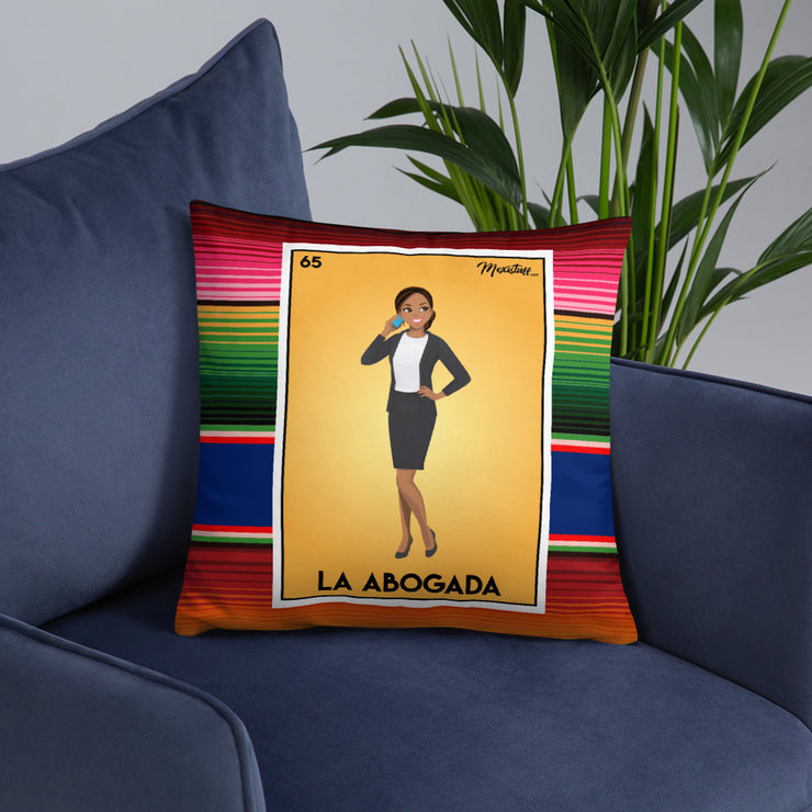 La Abogada Stuffed Pillow