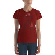 Frida Eyebrows #onfleeck Women's Premium Tee