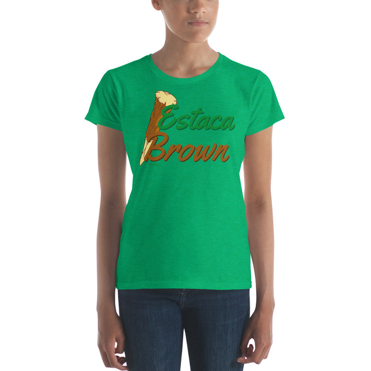 Estaca Brown Women's Premium Tee