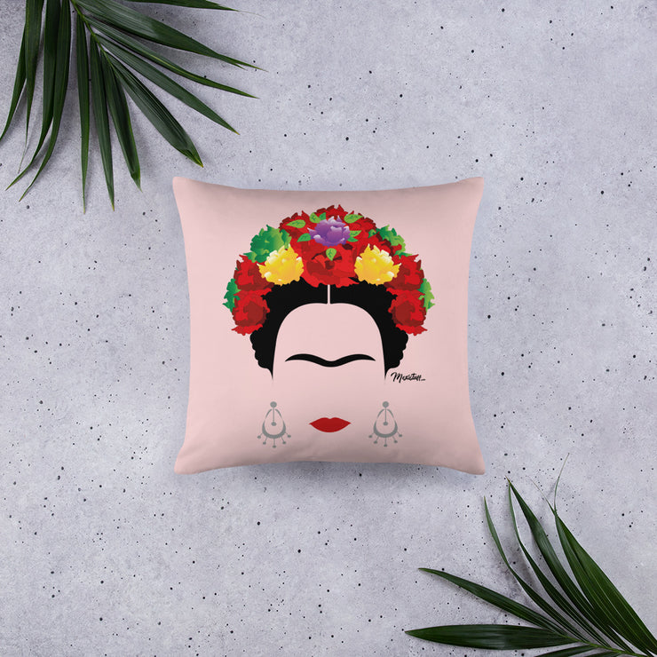 Frida Kahlo Stuffed Pillow