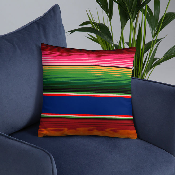 Sarape Stuffed Pillow