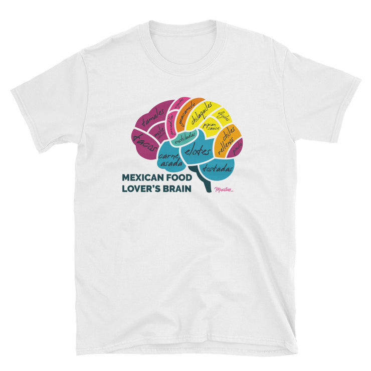 Mexican Food Lover´s Brain Unisex Tee