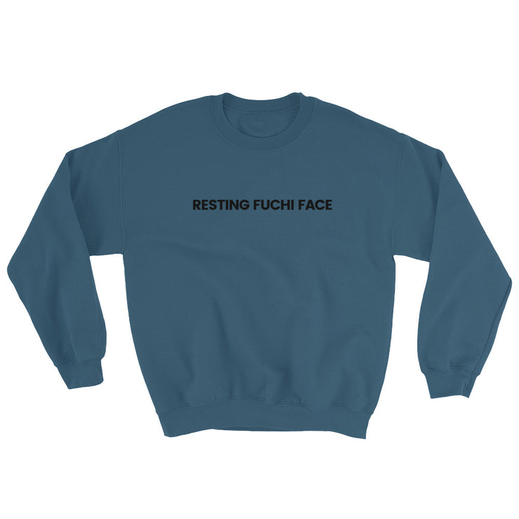 Resting Fuchi Face Unisex Sweatshirt