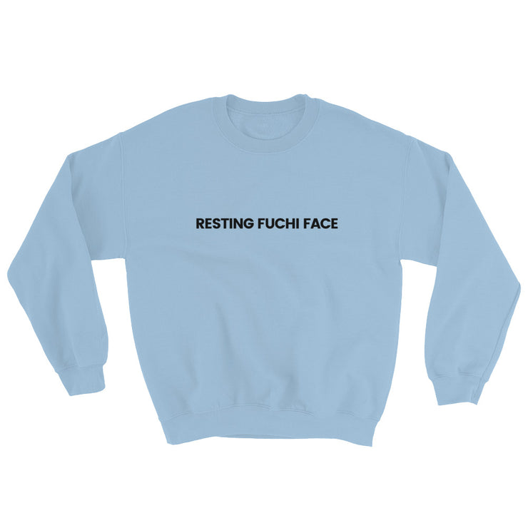 Resting Fuchi face Unisex Sweatshirt