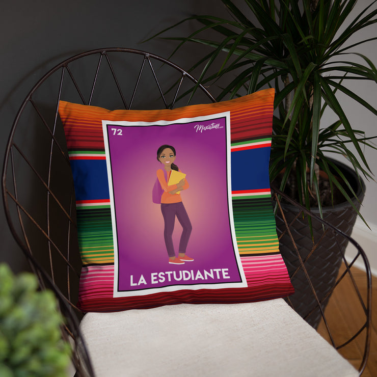 La Estudiante Stuffed Pillow