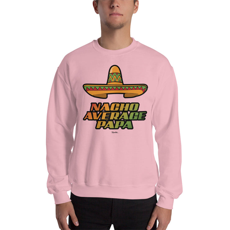 Nacho Average Papa Unisex Sweatshirt