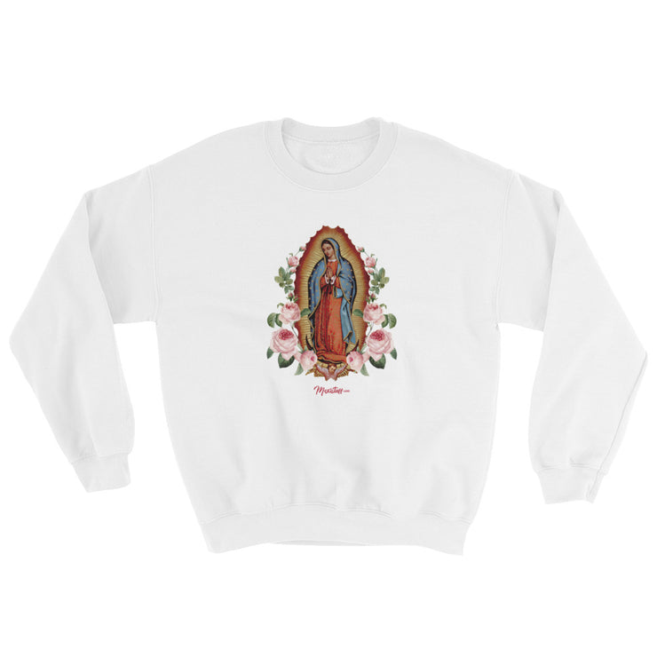 Virgin With Flowers Unisex Sweatshirt