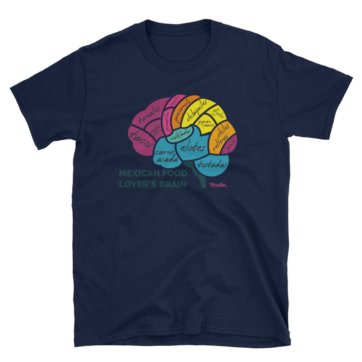 Mexican Food Lover´s Brain Unisex Tee