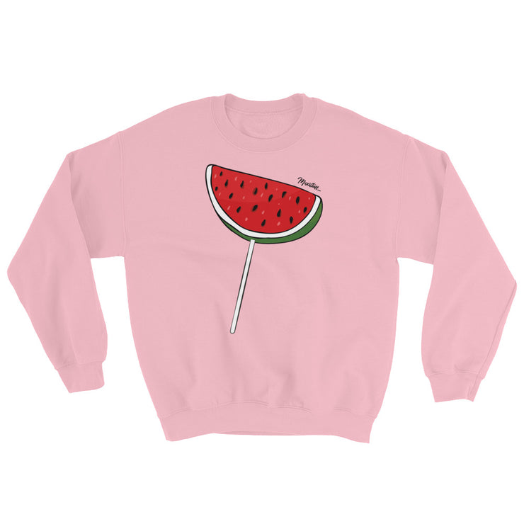 Paleta De Sandía Unisex Sweatshirt