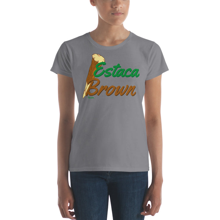 Estaca Brown Women's Premium Tee