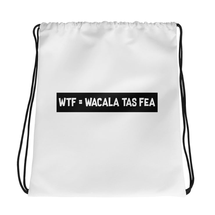 Wacala Tas Fea Drawstring bag