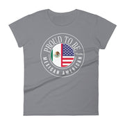 Proud To Be Mexican American Women's Premium Tee