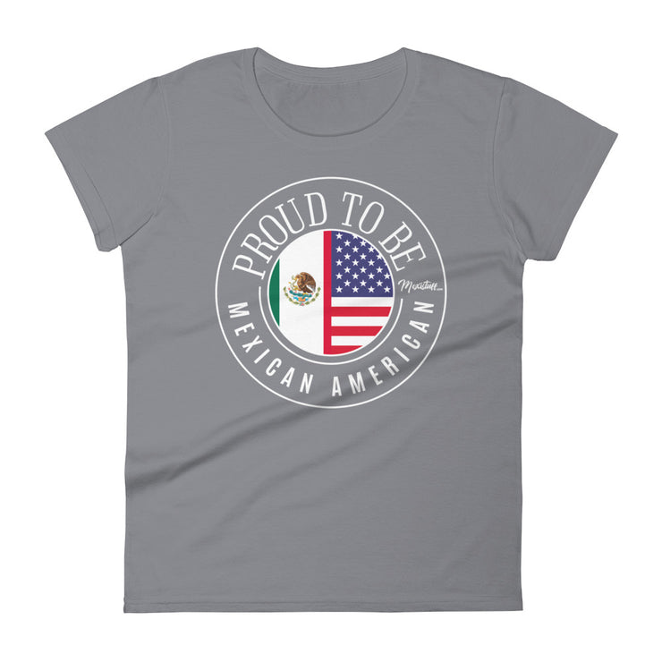 Proud To Be Mexican American Women's Premium Tee