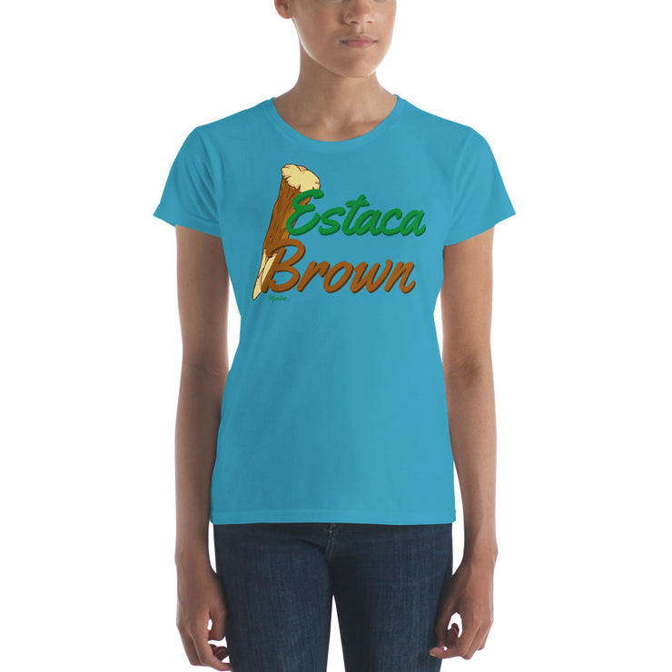 Estaca Brown Women's Premium Tee