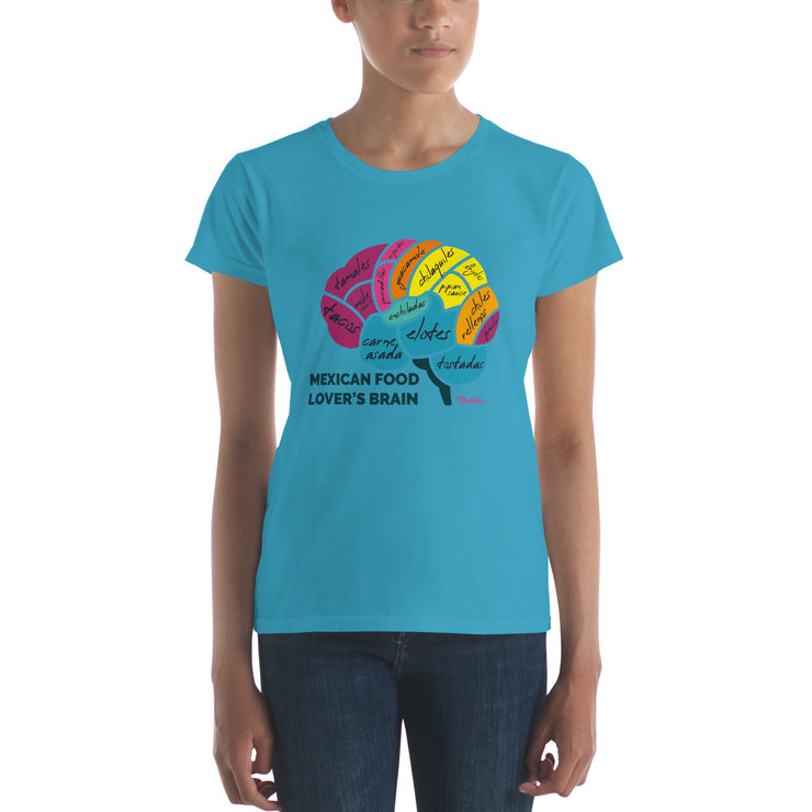 Mexican Food Lover´s Brain Women's Premium Tee