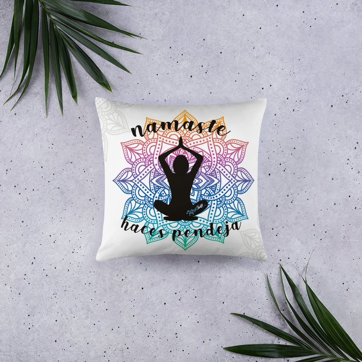 Namaste Stuffed Pillow