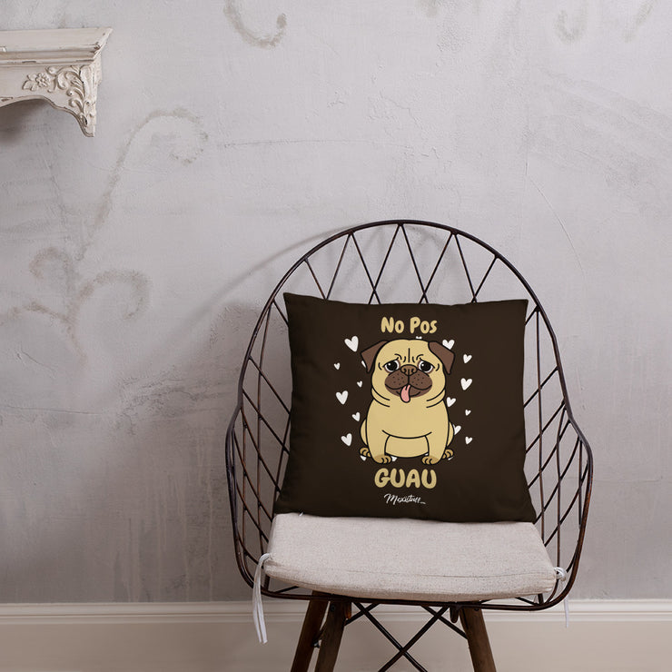 No Pos Guau Stuffed Pillow