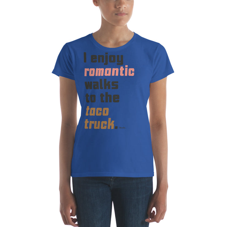 Walks To The Taco TruckWomen's Premium Tee