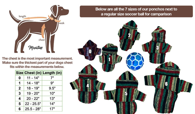 Dog Mexican Poncho Hoodies