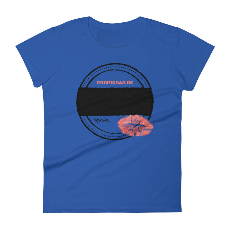 Custom Propiedad De... Women's Premium Tee